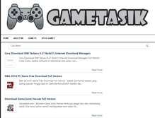 Tablet Screenshot of gametasik.com